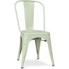 Buy Bistrot Metalix Chair - New Edition - Matte Metal Pale Green 59803 at MyFaktory