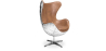 Buy Bold Chair Aviator Armchair - Premium Leather Brown 25628 - prices