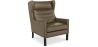 Buy 2204 Armchair - Premium Leather Taupe 50102 in the Europe