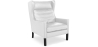 Buy 2204 Armchair - Premium Leather White 50102 - prices