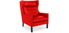 Buy 2204 Armchair - Premium Leather Red 50102 with a guarantee