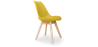 Buy Brielle Scandinavian design Chair with cushion  Yellow 58293 - in the EU