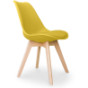 Buy Dining Chair Nordic – Scandinavian Style – Brielle Yellow 58293 - in the EU