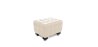 Buy Lukus Footrest (Ottoman) - Premium Leather Ivory 23370 with a guarantee