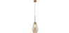 Buy Diamond Shaped Glass Pendant Ceiling Lamp Beige 59838 - in the EU