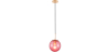 Buy Globe Glass Shade Pendant Lamp Pink 59839 - in the EU