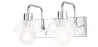 Buy Classic Two-Point Wall Lamp Silver 59846 - prices