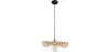 Buy Bamboo Pendant Lamp Design Boho Bali - Brena Natural wood 59852 - in the EU