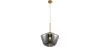 Buy Glass Shade Hanging Lamp Grey transparent 59858 - prices