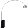 Buy Floor Lamp with Marble Base - Living Room Lamp - Arc Black 13692 - prices