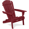 Buy Adirondack Garden Chair - Wood Cherry 59415 with a guarantee