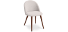 Buy Dining Chair Bennett Scandinavian Design Premium - Dark legs Cream 58982 - prices