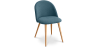 Buy Dining Chair - Upholstered in Fabric - Scandinavian Style -Bennett  Turquoise 59261 - in the EU