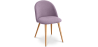 Buy Dining Chair - Upholstered in Fabric - Scandinavian Style -Bennett  Pink 59261 home delivery