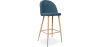 Buy Bar stool Bennett Scandinavian Design Premium - 76cm Turquoise 59356 with a guarantee