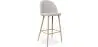 Buy Fabric Upholstered Stool - Scandinavian Design - 76cm - Bennett Cream 59356 - prices