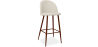 Buy Fabric Upholstered Stool - Scandinavian Design - 73cm - Bennett Beige 59357 at MyFaktory
