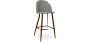 Buy Fabric Upholstered Stool - Scandinavian Design - 73cm - Bennett Grey 59357 - prices