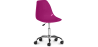 Buy Swivel office chair with casters - Brielle Mauve 59863 - in the EU