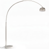 Buy Arched Metal Floor Lamp with Round Marble Base – Arc White 13693 - in the EU