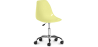 Buy Swivel office chair with casters - Brielle Pastel yellow 59863 home delivery