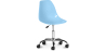 Buy Swivel office chair with casters - Brielle Light blue 59863 - prices