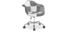 Buy Emery Office Chair White And Black - Patchwork  White / Black 59870 - in the EU