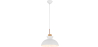 Buy Metal & Wood Scandinavian Hanging Lamp White 59842 - in the EU