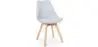 Buy Scandinavian Padded Dining Chair Light grey 59892 - in the EU