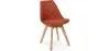 Buy Scandinavian Padded Dining Chair Orange 59892 at MyFaktory