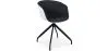 Buy Design White Padded Office Chair with Armrests  Dark grey 59889 - in the EU