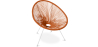 Buy Acapulco Chair - White Legs - New edition Orange 59900 in the Europe