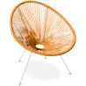 Buy Acapulco Chair - White Legs - New edition Orange 59900 in the Europe