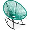 Buy Acapulco Rocking Chair - Black legs - New edition Pastel green 59901 at MyFaktory