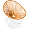 Buy Acapulco Rocking Chair - White legs - New edition Orange 59902 - in the EU
