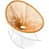 Buy Acapulco Rocking Chair - White legs - New edition Orange 59902 - in the EU