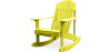 Buy Adirondack Rocking Chair Pastel yellow 59861 - in the EU