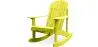 Buy Adirondack Rocking Chair Pastel yellow 59861 - in the EU