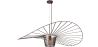Buy Hanging Lamp Vertice - Metal - 80cm Brown 59903 at MyFaktory