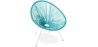 Buy Acapulco Chair - White Legs - New edition Pastel green 59900 home delivery