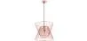 Buy Retro Ceiling Lamp - Design Pendant Lamp - Lena Rose Gold 59908 at MyFaktory