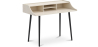 Buy Office Desk Table Wooden Design Scandinavian Style - Eldrid Natural wood 59985 - in the EU