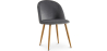 Buy Dining Chair - Velvet Upholstered - Scandinavian Style - Bennett Dark grey 59990 at MyFaktory