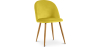 Buy Dining Chair - Velvet Upholstered - Scandinavian Style - Bennett Yellow 59990 - in the EU