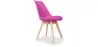 Buy Dining Chair Nordic – Scandinavian Style – Brielle Fuchsia 58293 home delivery