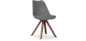 Buy Premium Scandinavian design Brielle chair with Cushion - Dark Legs Dark grey 59954 - in the EU