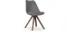 Buy Premium Scandinavian design Brielle chair with Cushion - Dark Legs Dark grey 59954 at MyFaktory