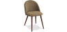 Buy Dining Chair Bennett Scandinavian Design Premium - Dark legs Taupe 58982 - prices