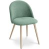 Buy Dining Chair - Upholstered in Fabric - Scandinavian Style -Bennett  Pastel blue 59261 at MyFaktory