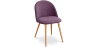 Buy Dining Chair - Upholstered in Fabric - Scandinavian Style -Bennett  Purple 59261 - prices